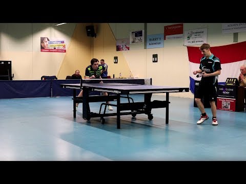 TT-Intercup 21-01-2018 TTV-Sittard - Post SV Gütersloh (Wedstrijd 2)
