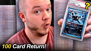 My 100 Pokemon Card PSA Return Is Finally Here!