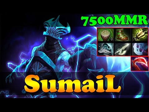 Dota 2 - SumaiL 7500 MMR Plays Razor Vol 2 - Ranked Match Gameplay!
