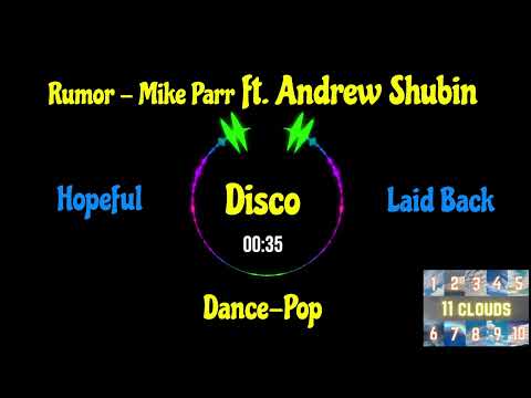 Rumor - Mike Parr ft  Andrew Shubin | Disco, Dance Pop, Hopeful, Laid Back