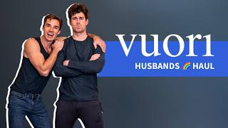 Vuori Spring ☀️ Clothing Haul with My Husband 🌈