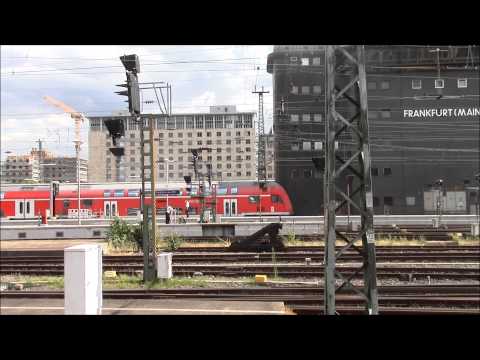 Bahnverkehr im Frankfurter HBF