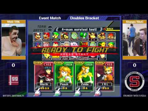Event Match 7: Widl & TRK (Peach/Sheik) vs Stango & Slug (Marth/Fox) - Losers Semis