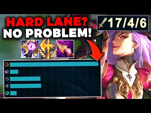 THE SECRET TO WINNING BAD KATARINA MATCHUPS? JUST. BE. AGGRESSIVE.