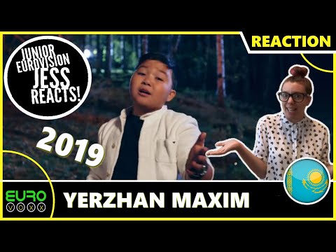 KAZAKHSTAN JUNIOR EUROVISION 2019 REACTION: Yerzhan Maxim - Armanyńnan Qalma | JESS REACTS!