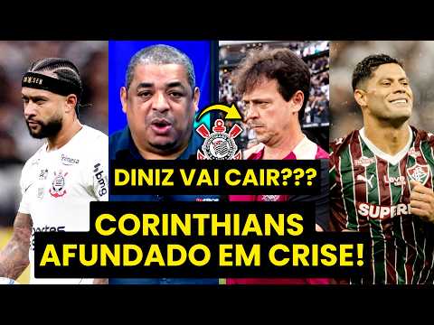 FORA DINIZ??? “VAI TER FUMAÇA, MERMÃO!!! O CORINTHIANS NÃO PODE…” | VAMPETA | 3 A 1 DO FLUMINENSE