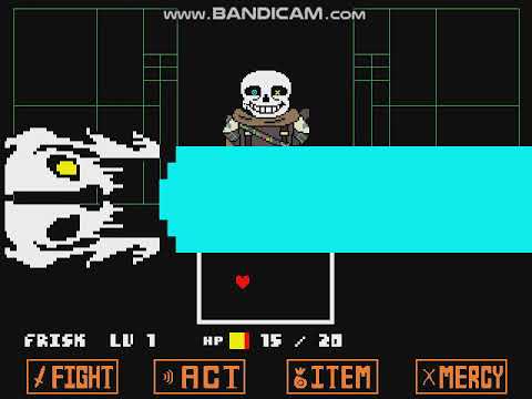 (Create your frisk mod)Ink sans Fight