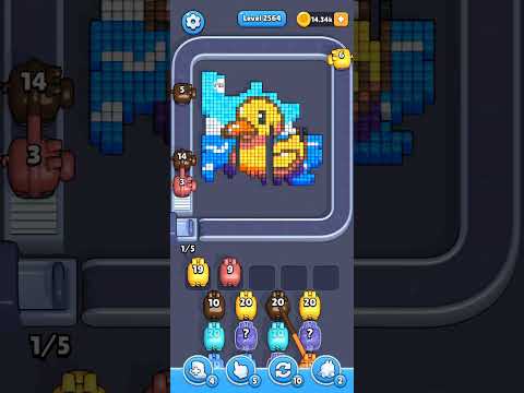 Pixel Flow Level 2564 Walkthrough