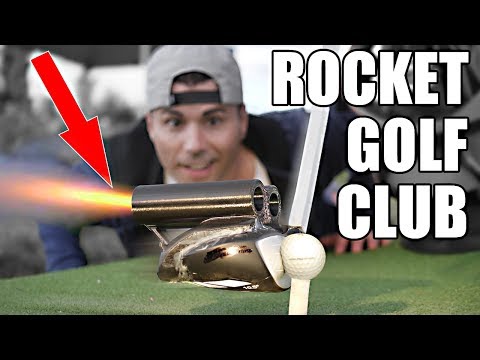, title : 'Rocket Powered Golf Club at 100,000 FPS'