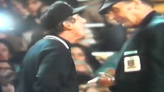Billy Martin Argues With Umpire! &quot;Dont You Be Intimidating Me!&quot;