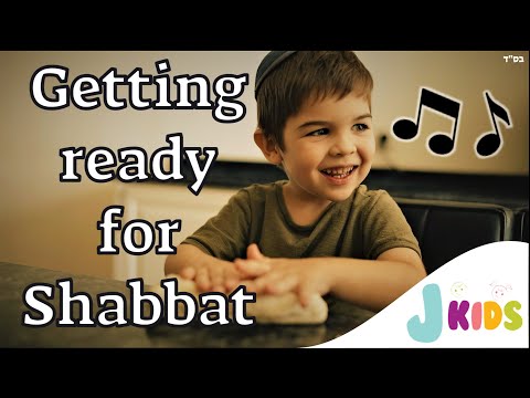 Getting ready for SHABBAT Song