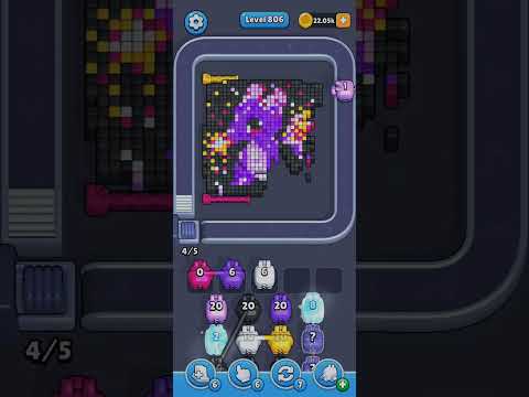 Pixel Flow Level 806 Walkthrough