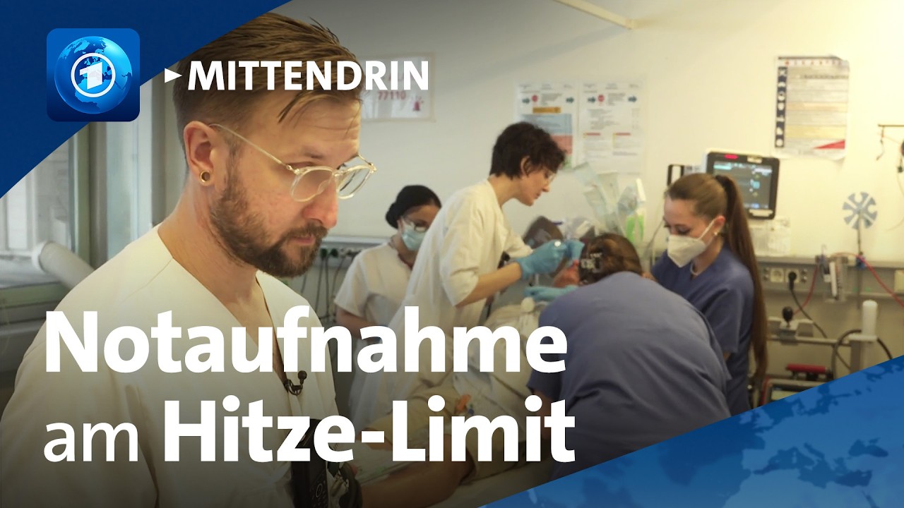 Klinikum Stuttgart: Kampf gegen extreme Temperaturen | tagesthemen mittendrin