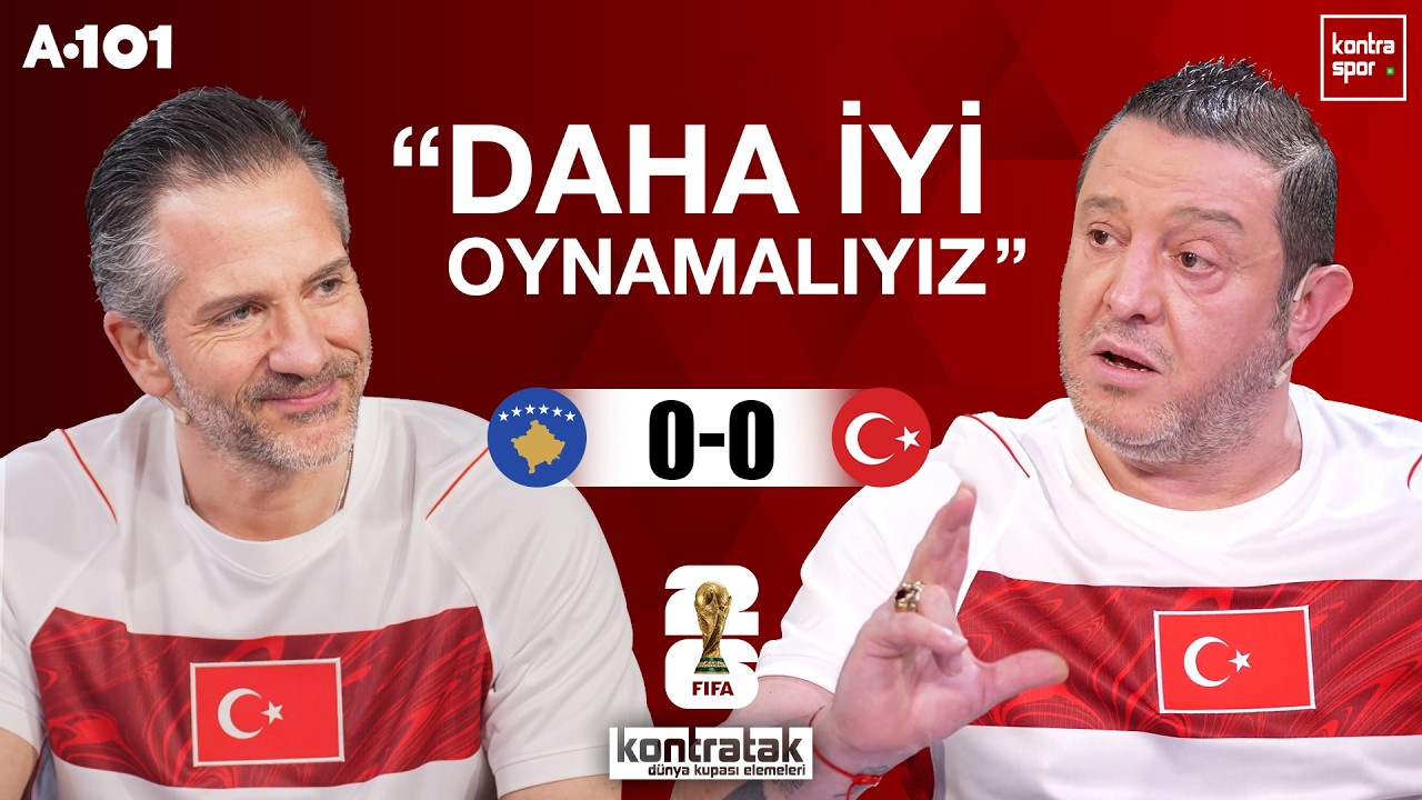 🔴 CANLI | Kosova - Türkiye Devre Arası | Nihat Kahveci, Nebil Evren | Kontratak