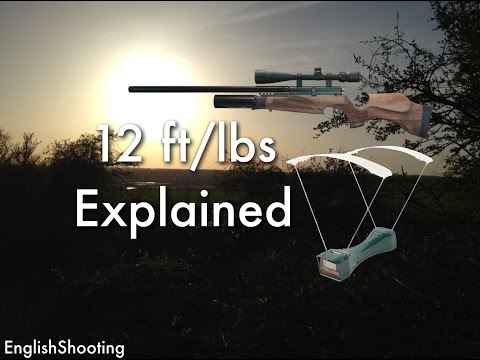 Air Rifle Restrictions - 12 ft/lbs Explained