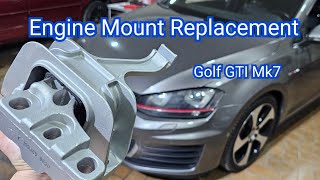 Engine Mount Replacement | VW Golf GTI MK7