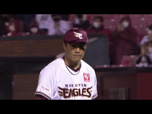 【6回表】イーグルス・則本 粘りのピッチングで6回5奪三振自責点0の好投!! 2021/9/16 E-B