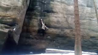Video thumbnail of Finale, 7C+. Sachsen