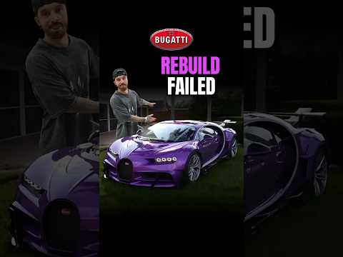 Mat's Chiron Rebuild Failed? #shorts