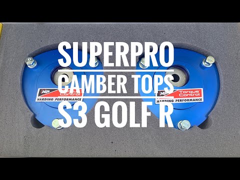 How To Install SuperPro MBQ Camber Tops on Audi S3 8V Golf MK7