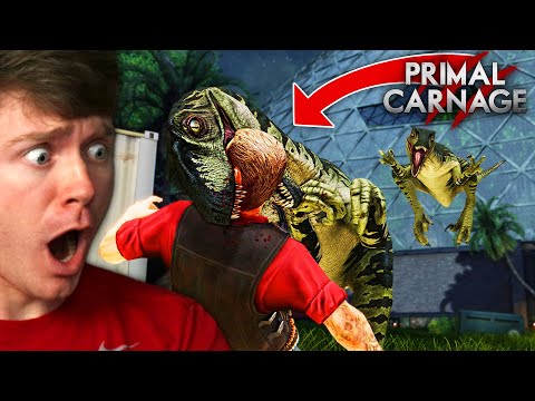 HUNTING HUMANS as DINOSAURS!? - Primal Carnage