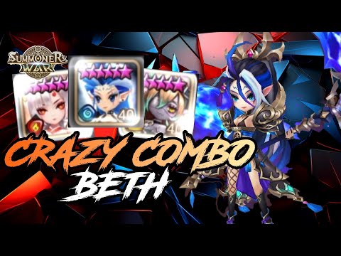 CC TEAM!!! BETH WITH LAYLA & TOMOE COMBO IN RTA WORLD ARENA [Summoners War : Sky Arena]