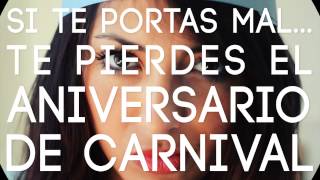 Carnival 1  Aniversario Spot 1   Club Catwalk Barcelona