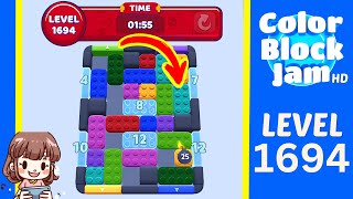 Soluzione del Livello 1694 di Color Block Jam