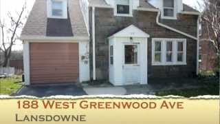 preview picture of video '188 W Greenwood Ave Lansdowne'