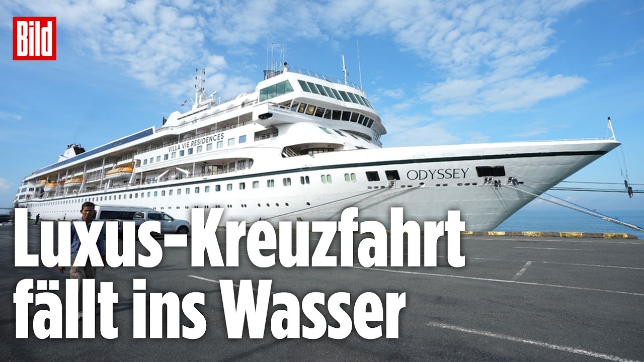 SPRIT ZU TEUER: Luxus-Kreuzer Odyssey muss in Kambodscha stoppen