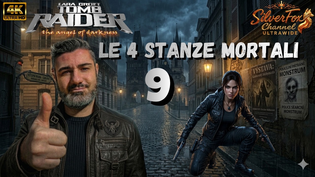TOMB RAIDER ANGEL OF DARKNESS - 09 - LE 4 STANZE MORTALI - GAMEPLAY ITA - WALKTHROUGH - ULTRAWIDE 4K