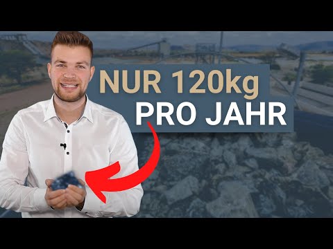 Das seltenste Edelmetall der Welt