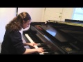 Grace, age 15, plays Prokofiev: Vision Fugitive No. 3