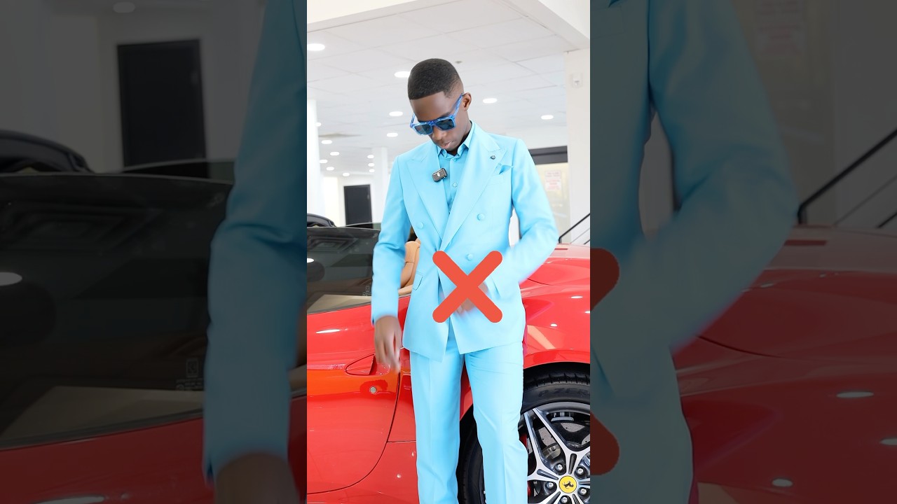 Always button the anchor button on your double-breasted suit—it’s the key to elegance #howto #suit