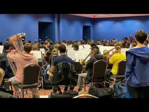 TMEA All-State Symphony (Rehearsal) Shostakovich Symphony 10. Movement 2