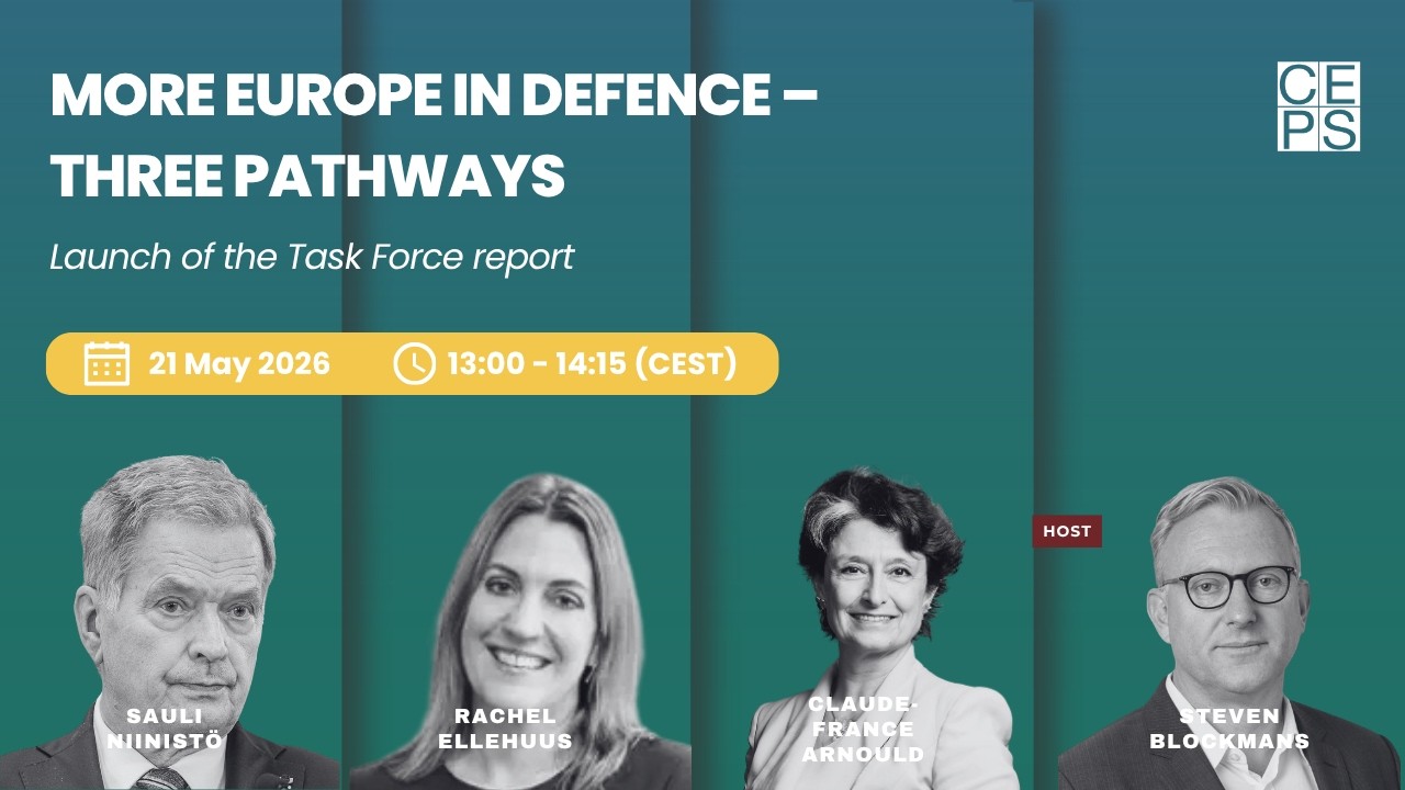 More Europe in defence – Three pathways