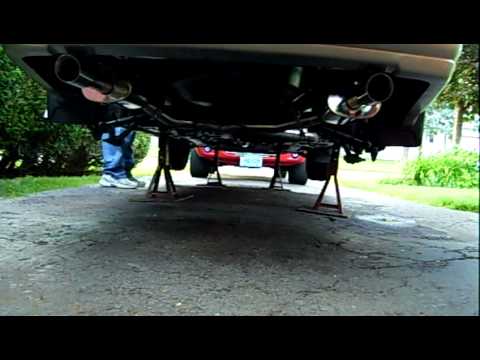 2003 Chevrolet Impala LS Magnaflow 16708 Cat-Back Exhaust After Install