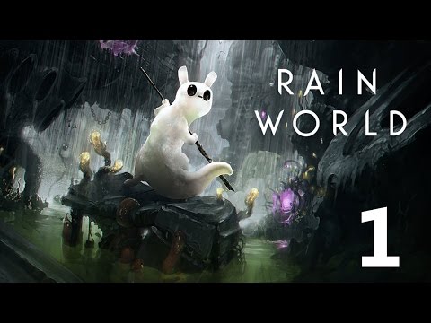 ALONE IN THE WORLD WAS A LITTLE SLUGCAT | Rain World Part 1