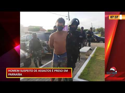 Homem suspeito de assaltos é preso em Parnaíba 16 12 2020
