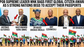 🚨MNK HONORED AS WORLD’S FIRST GLOBAL CITIZEN–5 POWERFUL COUNTRIES BEGS HIM 2 ACCEPT THEIR PASSPORT☝️