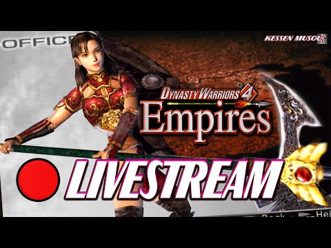Dynasty Warriors 4 Empires (Dynasty Tactics, Later) | The Conquest Continues | (LIVESTREAM)