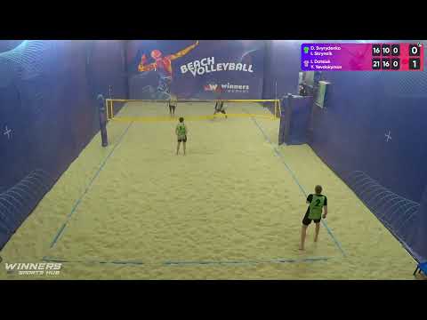 11:05 D. Svyrydenko / I. Skrynnik - I. Datsiuk / Y. Yevdokymov 23.03.2023 | Winners Beach Volleyball