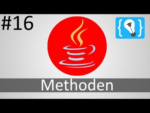 Java Tutorial Deutsch German 16 24 Methoden
