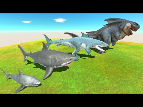 The Ultimate Evolution Of Aquatics VS Dinosaurs - Animal Revolt Battle Simulator