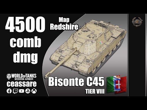 Bisonte C45 / WoT Console / PS5 / Xbox Series X / 1080p60 HDR