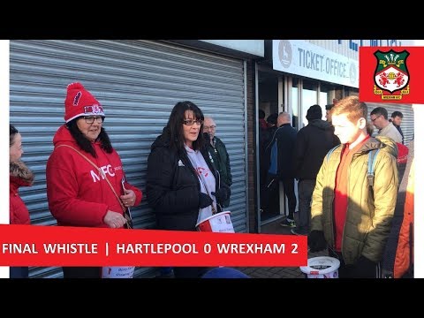 Final Whistle | Hartlepool Utd 0 Wrexham 2