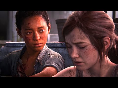 The Last of Us Part 1: Left Behind DLC Ending - Ellie and Riley get bitten full scene
