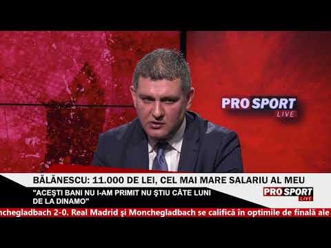 Balanescu: "Nistor a renuntat la 10.000 de euro cand a plecat de la Dinamo. Putea pleca si liber"