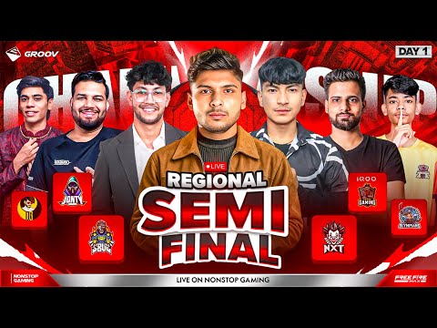 ASIA CHAMPIONSHIP SEMI FINAL DAY-1 🔥🥶 || FT- TG, S8UL, GODL, NXT, UG, JONTY #nonstopgaming