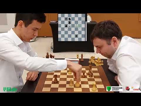 A Complicated Endgame Takes a Sudden Turn | Nodirbek Abdusattorov vs Igor Lysyj | World Rapid 2024